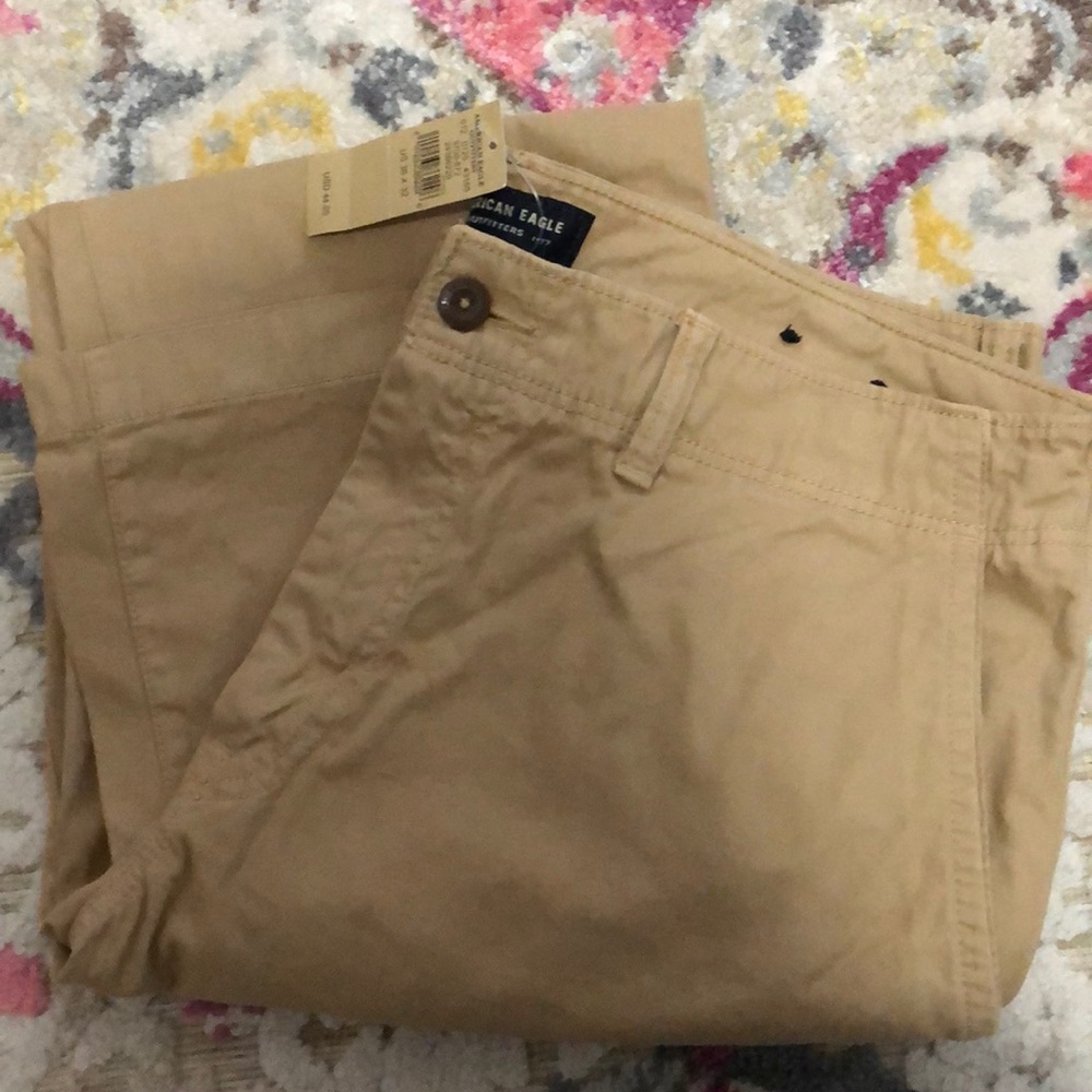 Tan American Eagle Pants